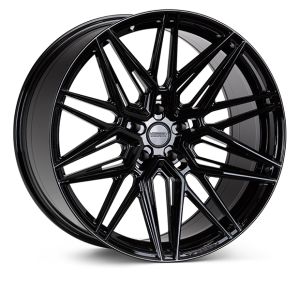 Vossen Wheels HF-7 Hybrid Forged Series Felgen 23 Zoll 10J ET32 5x120 Mittlere Konkavität Flow Form Gloss Black