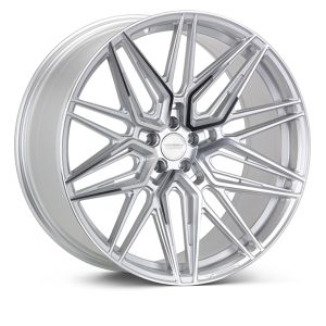 Vossen Wheels HF-7 Hybrid Forged Series Felgen 23 Zoll 10.5J ET25 5x130 Mittlere Konkavität Flow Form Poliertes Silber