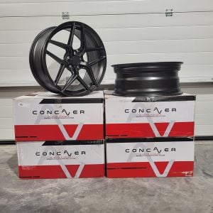 Concaver CVR2 ZWEITE CHANCE 2x 20x8 ET40 - 2x 20x9 ET50 5x112 Carbon Graphit