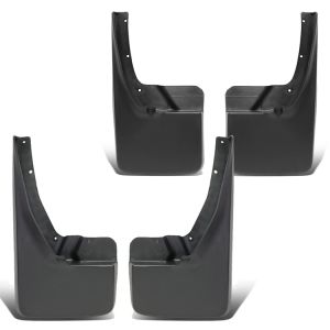 SK-Import Vorne und Hinten Schmutzfänger Factory Style Schwarz ABS Plastik Dodge Ram