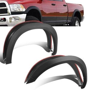 ABS Dynamics Vorne und Hinten Kotflügelverbreiterung OEM Style Flaches Schwarz ABS Plastik Dodge Ram