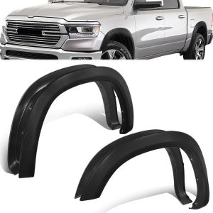 ABS Dynamics Vorne und Hinten Kotflügelverbreiterung Schwarz ABS Plastik Dodge Ram