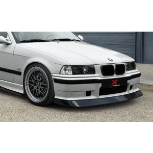 X-Form Vorne Spoilerlippe Schwarz Glänzend ABS Plastik BMW 3-serie