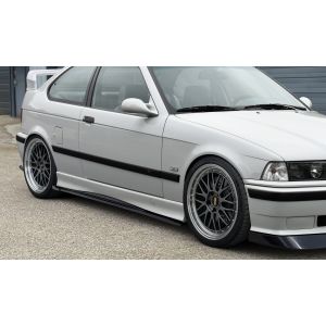 X-Form Seitenschweller Schwarz Glänzend ABS Plastik BMW 3-serie