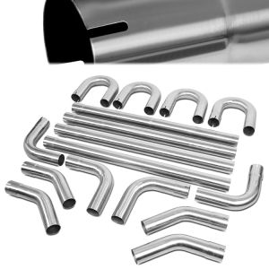 SK-Import Universal-Auspuffrohrsatz 76.2mm Edelstahl