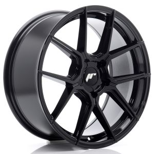 JR-Wheels JR30 Felgen 18 Zoll 8.5J ET20-45 Custom PCD Flow Form Gloss Black