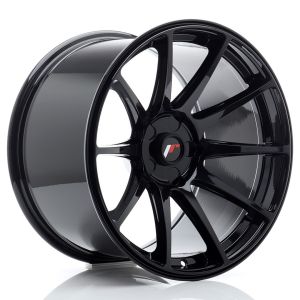 JR-Wheels JR11 Felgen 17 Zoll 7J ET20-38 Custom PCD Guss Gloss Black