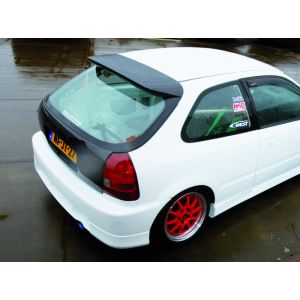 Full Carbon Hinten Spoiler Spoon Style With Brakelight Carbon Honda Civic