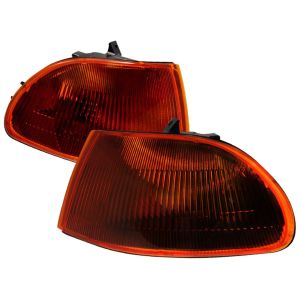 SK-Import Corner Lights Chrom Gehäuse Getöntes Glas Honda Civic