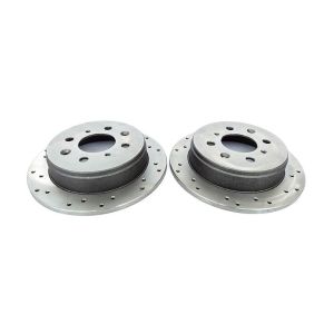 BrakeMax Hinten Bremsscheiben Sport Gebohrt 262mm Honda Civic,Integra