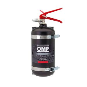 OMP Schaum Handfeuerlöscher Schwarz 2400ml 130mm