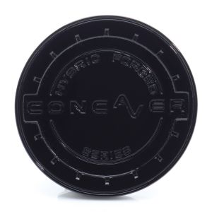 Concaver Nabendeckel Schwarz