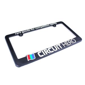 Circuit Hero Kennzeichenrahmen US Style Schwarz