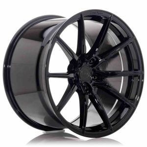 Concaver CVR4 Felgen 19 Zoll 9J ET20-51 Custom PCD Leistung Konkav Flow Form Platinum Black