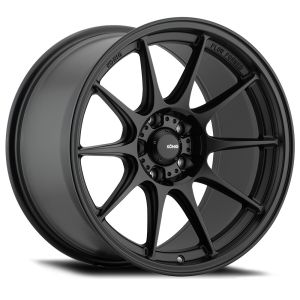 König Dekagram Felgen 15 Zoll 11J ET20 4x100 Flow Form Semi Flat Black