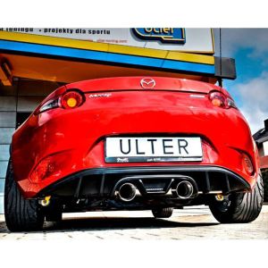 Ulter Sport Hinten Diffusor Schwarz Glänzend ABS Plastik Mazda MX-5