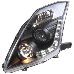 SK-Import Scheinwerfer DRL Schwarzes Gehäuse Nissan 350Z