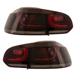 SK-Import Rückleuchten R Style Rotes Glas Volkswagen Golf