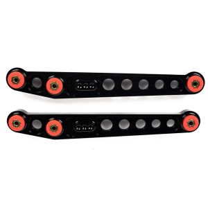 M2 Motorsport Hinten Querlenker Schwarz - Rot Aluminium Honda Civic