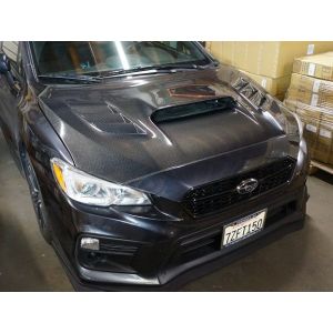 CarbonWorks Motorhaube VR Style Carbon Subaru Impreza