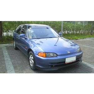 PU Design Vorne Spoilerlippe Type R Style Schwarz Polyurethan Honda Civic