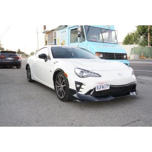 ABS Dynamics Vorne Spoilerlippe T Style Schwarz ABS Plastik Toyota GT86 Facelift
