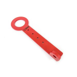 D1 Spec Vorne und Hinten Abschlepphaken Rot Aluminium