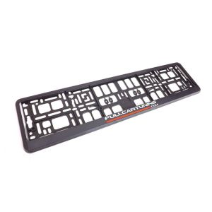 Fullcartuning Kennzeichenhalter Schwarz