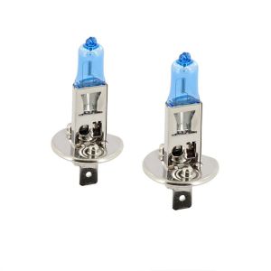 MegaWhite Halogenlampen Weiss H1