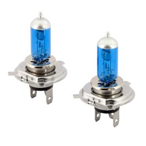 MegaWhite Halogenlampen Weiss H4