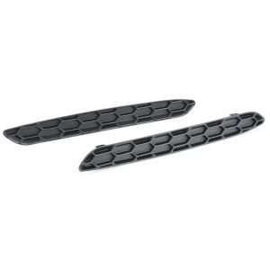 Acexxon Hinten Reflektoreinsatz Honeycomb Style Flaches Schwarz Plastik BMW 2-serie
