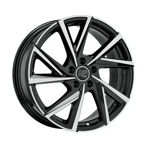MSW MSW 80/5 Felgen 19 Zoll 8J ET47 5x112 Glanz Schwarz Machined