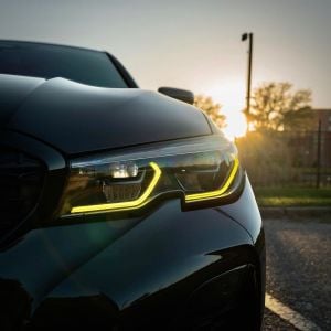 SK-Import Vorne Tagfahrlicht LED Gelb BMW 3-serie Pre LCI