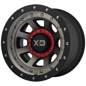 XD Wheels XD137 FMJ Felgen 20 Zoll 9J ET0 8x180 Guss Satin Black W/ Dark Tint