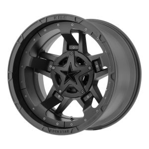 XD Wheels XD827 Rockstar III Felgen 18 Zoll 9J ET0 5x114.3,5x127 Guss Matt Black