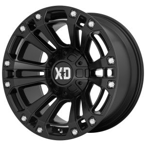 XD Wheels XD851 Monster 3 Felgen 20 Zoll 10J ET-18 5x127,5x139.7 Guss Satin Black