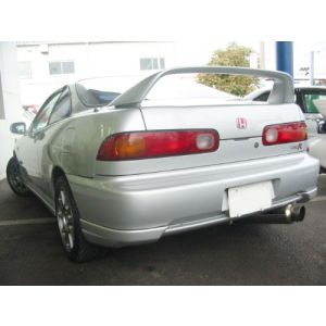 ABS Dynamics Hinten Spoilerlippe Type R Style Schwarz ABS Plastik Honda Integra