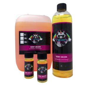Racoon Car Shampoo Horny Unicorn Orange