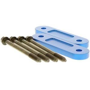 Hardrace Vorne Lenkgetriebe Abstandshalter Blau Honda S2000