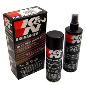 K&N Filteröl und Reinigungsset Rot
