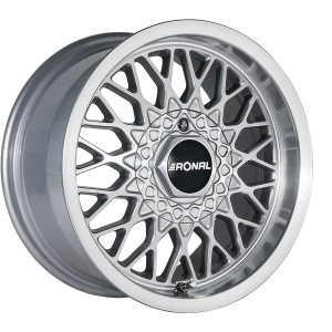 Ronal LS Felgen 15 Zoll 7.5J ET25 4x100 Silver Front Cut