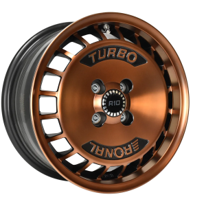 Ronal R10 TURBO Felgen 15 Zoll 7J ET37 4x100 Copper Matt Front Diamond Cut