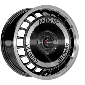 Ronal R50 Felgen 18 Zoll 8J ET45 5x112 Black Front Cut