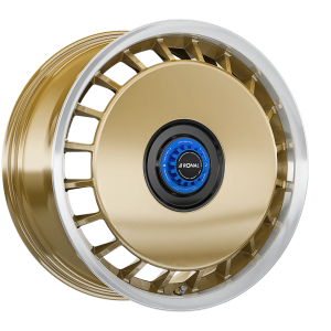 Ronal R50 Felgen 18 Zoll 8J ET50 5x120 Racing Gold Lip Cut