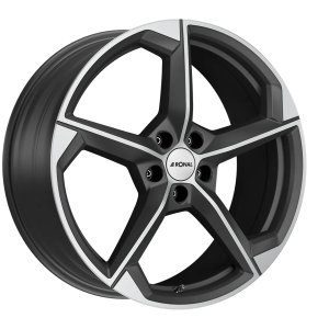 Ronal R66 Felgen 20 Zoll 8.5J ET50 5x114.3 Orbit Grey Matt Front Cut
