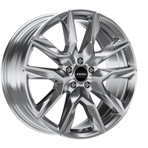 Ronal R71 Felgen 21 Zoll 10.5J ET52 5x112 Platinum Silver