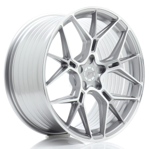 JR-Wheels JR51 Felgen 19 Zoll 9.5J ET20-45 Custom PCD Flow Form Silver Machined Face