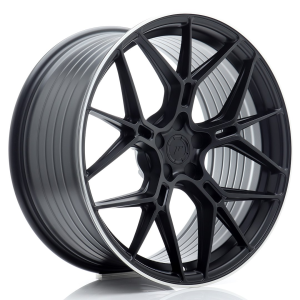 JR-Wheels JR51 Felgen 20 Zoll 10J ET20-45 Custom PCD Flow Form Satin Black, Machined Lip