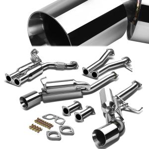 SK-Import Hinten Muffler Dual 63.5mm Edelstahl Infiniti,Nissan