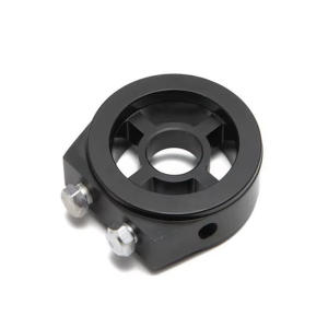 SK-Import Ölkühler Sandwich Platte Schwarz Aluminium